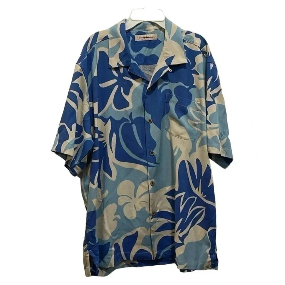 Tommy Bahama Men’s Short Sleeve Shirt Size L